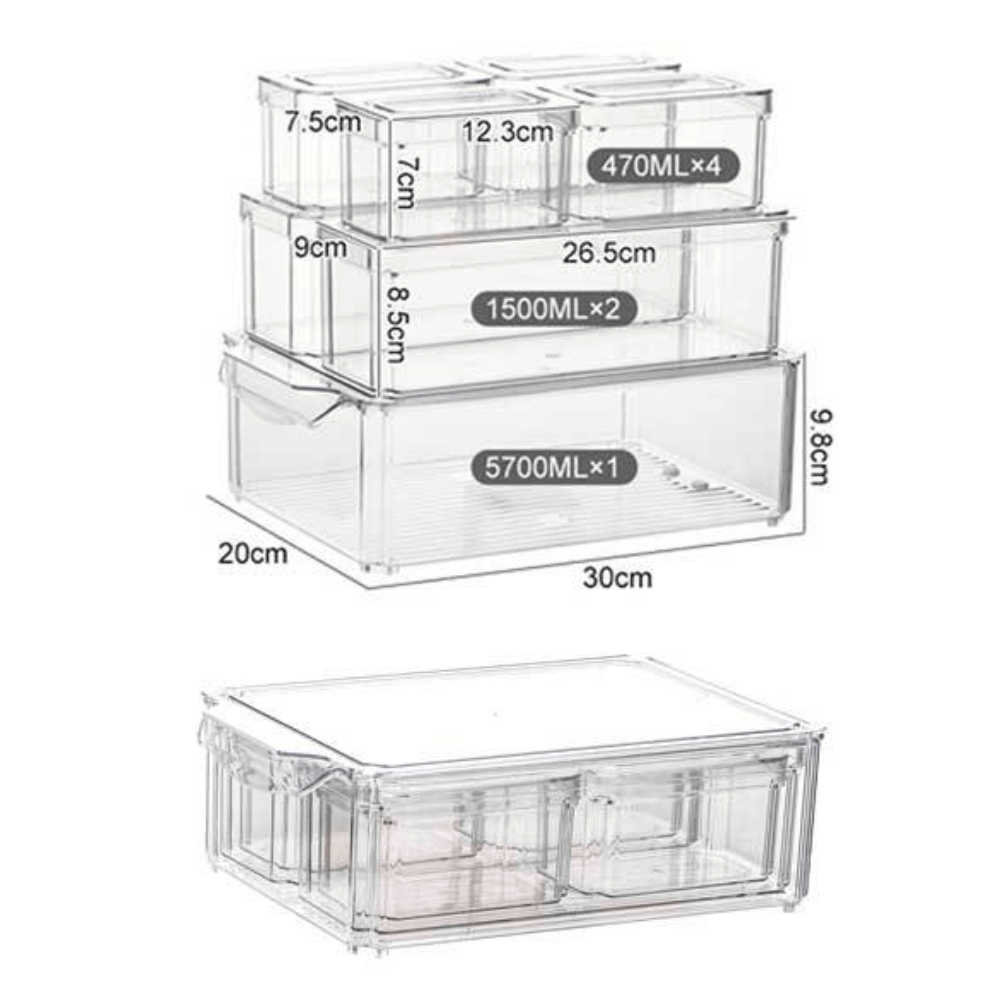 Fresh Guard Refrigerator Storage Box