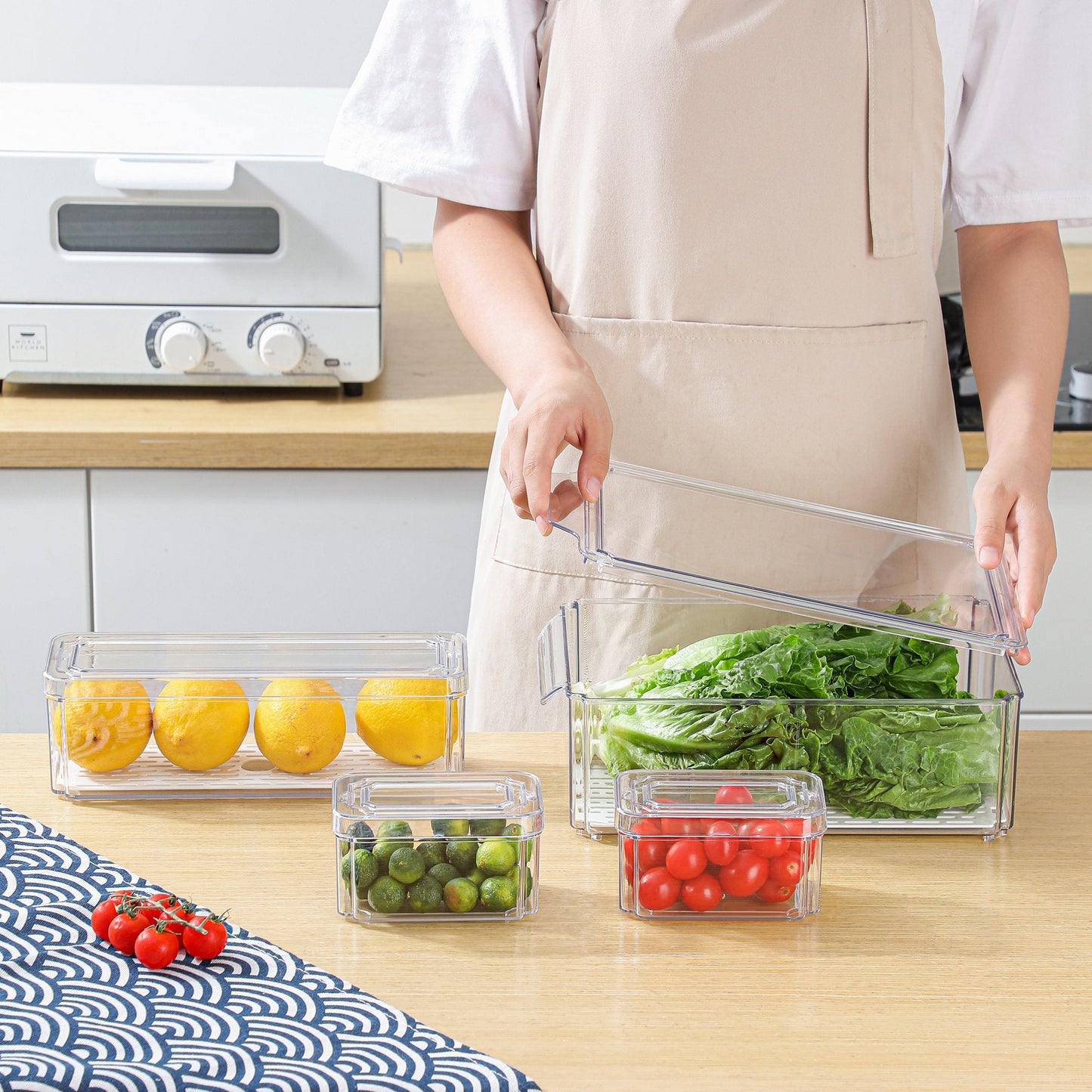 Fresh Guard Refrigerator Storage Box